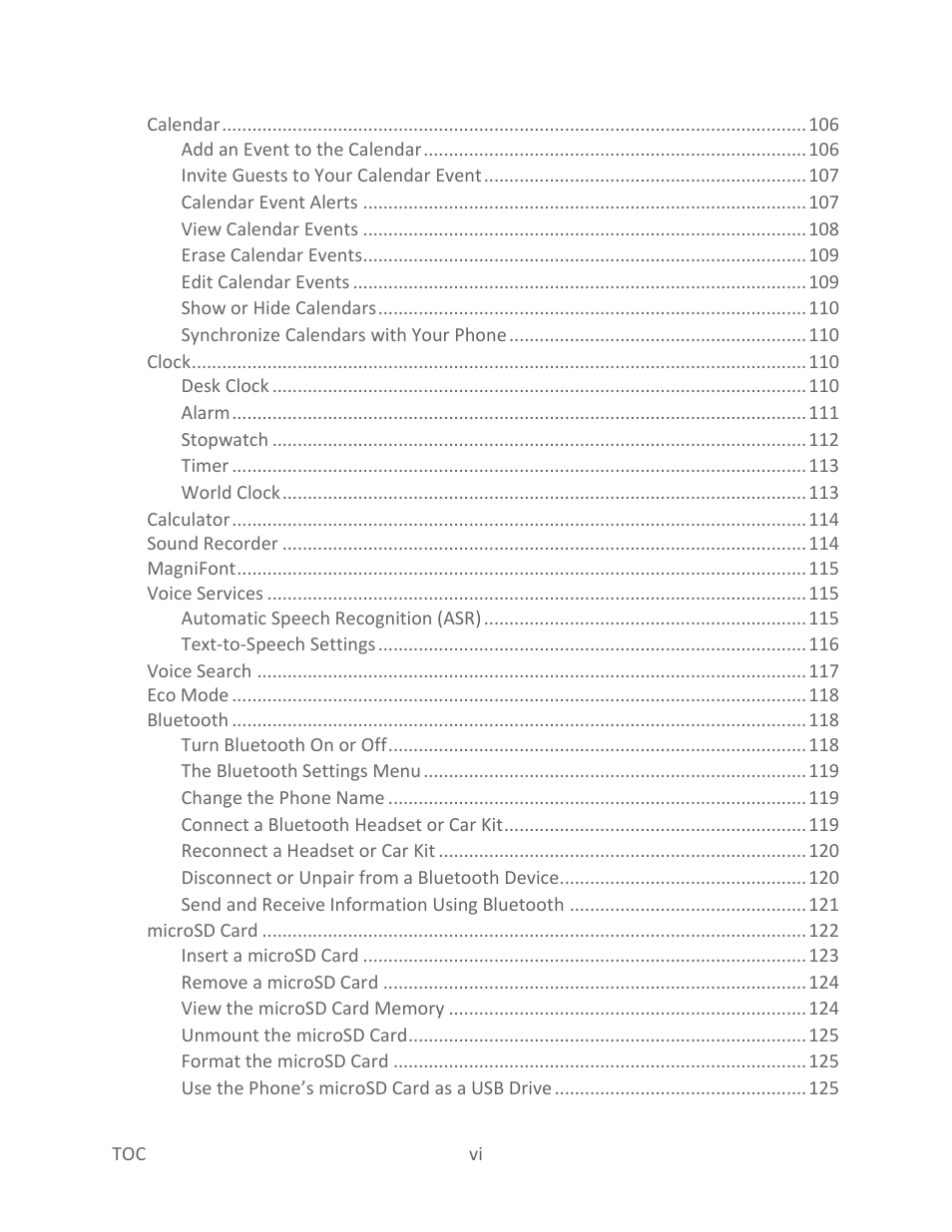 Kyocera Hydro LIFE User Manual | Page 7 / 181