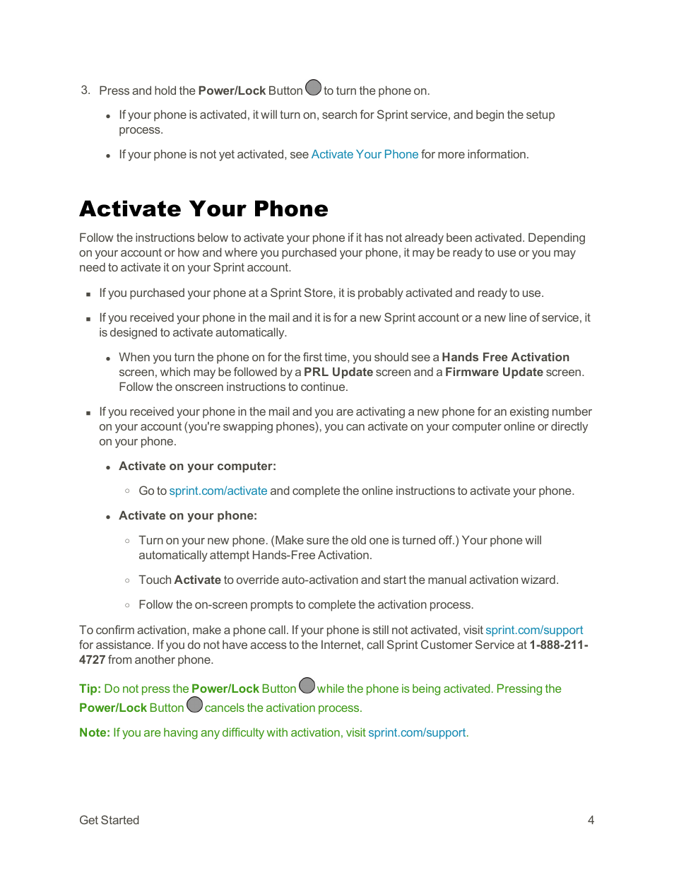 Activate your phone | LG G3 Vigor User Manual | Page 13 / 199