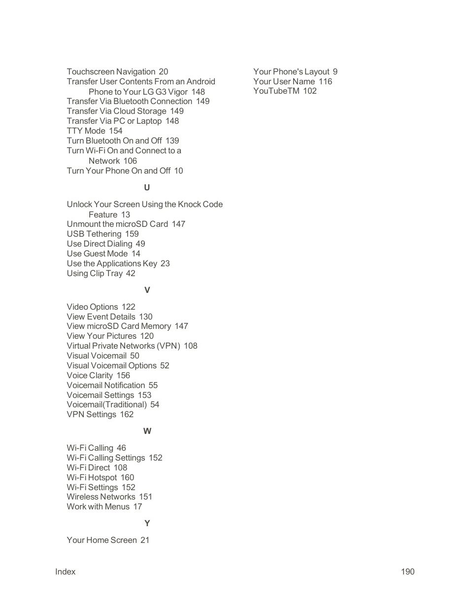 LG G3 Vigor User Manual | Page 199 / 199