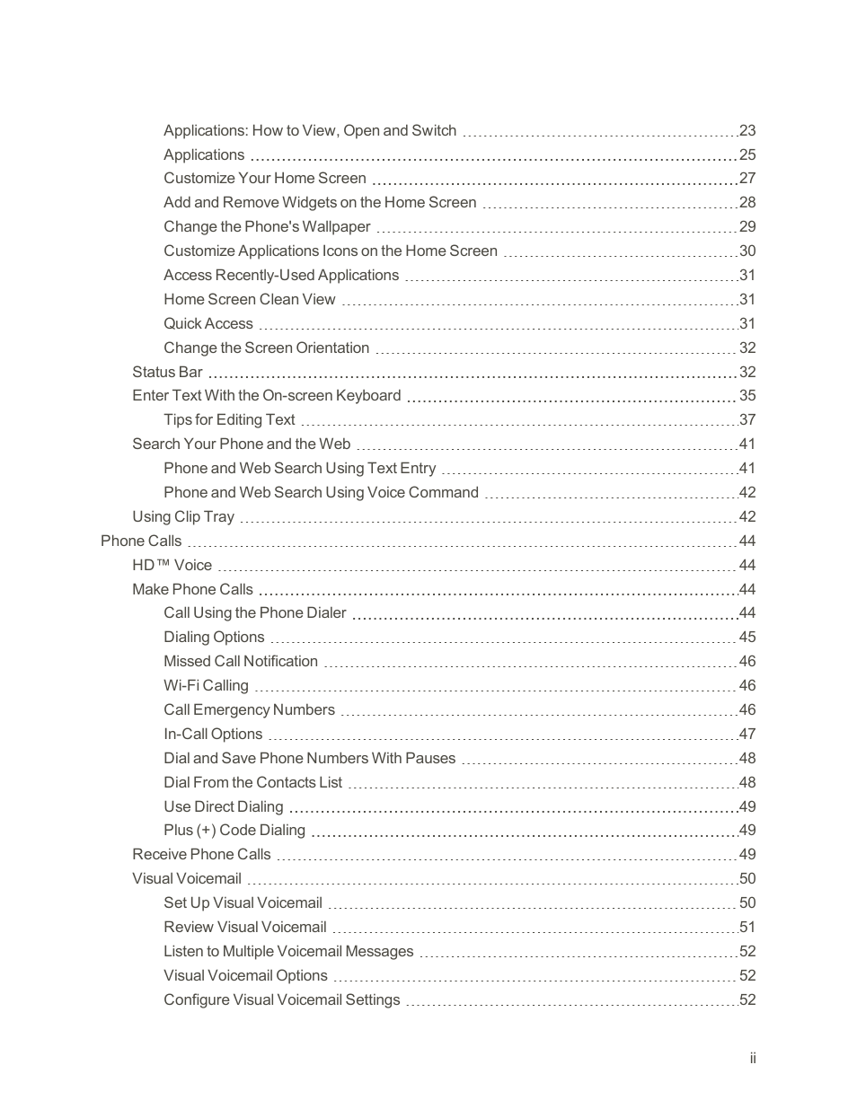 LG G3 Vigor User Manual | Page 3 / 199