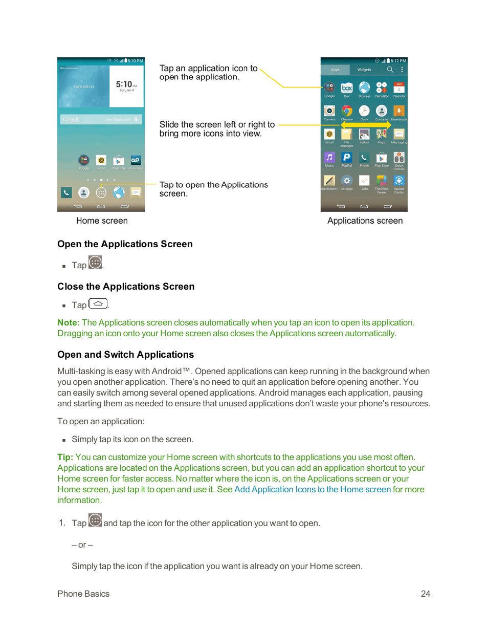 LG G3 Vigor User Manual | Page 33 / 199