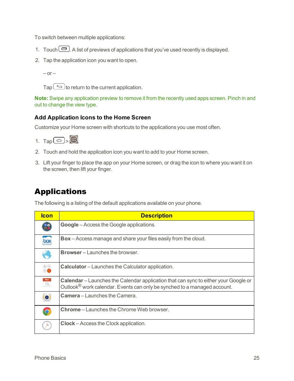 Applications | LG G3 Vigor User Manual | Page 34 / 199