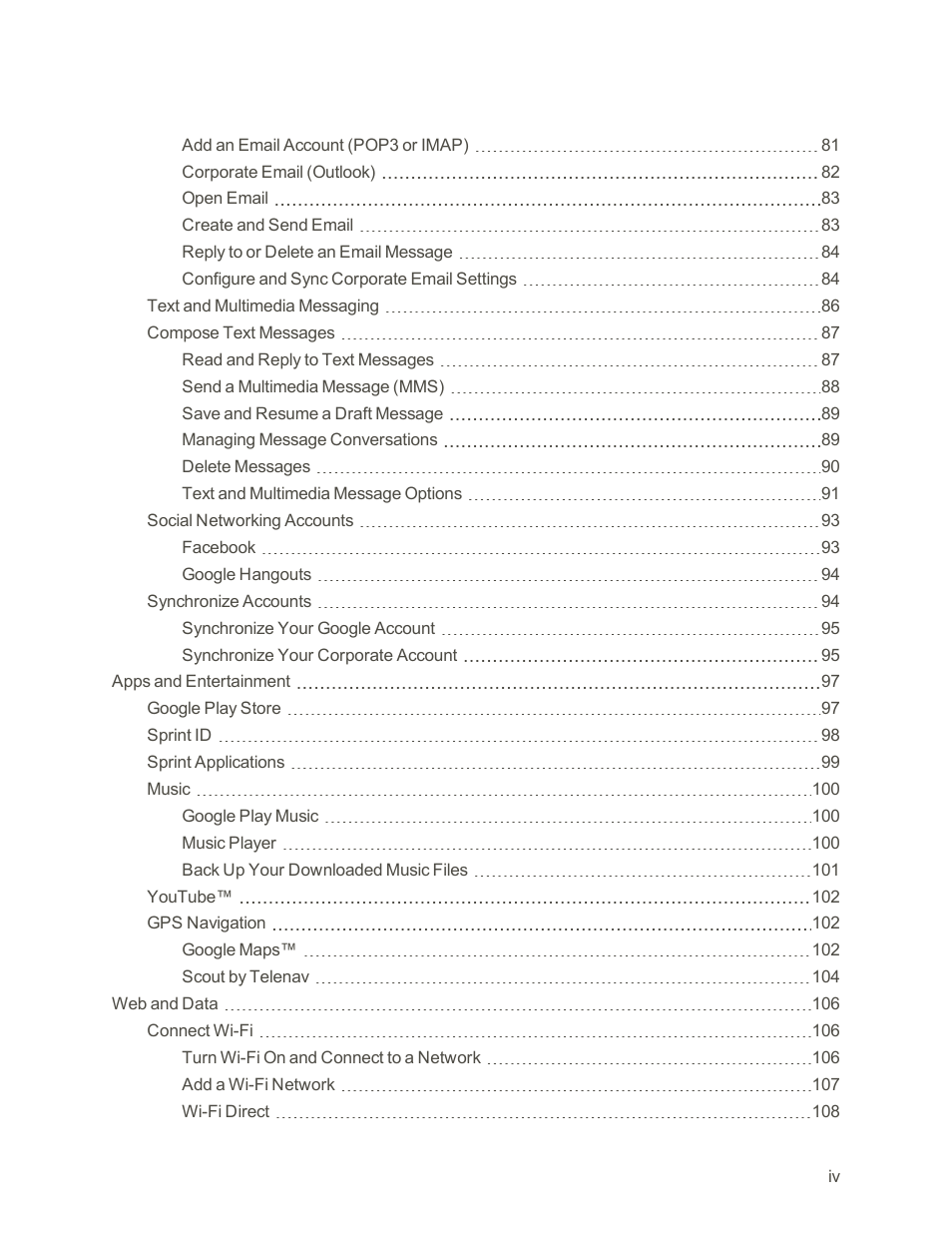 LG G3 Vigor User Manual | Page 5 / 199