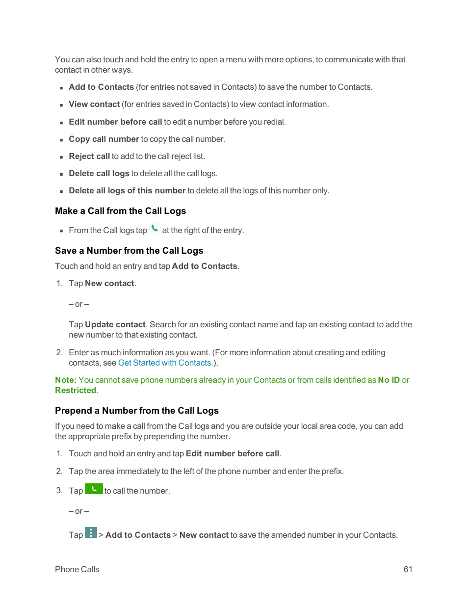 LG G3 Vigor User Manual | Page 70 / 199
