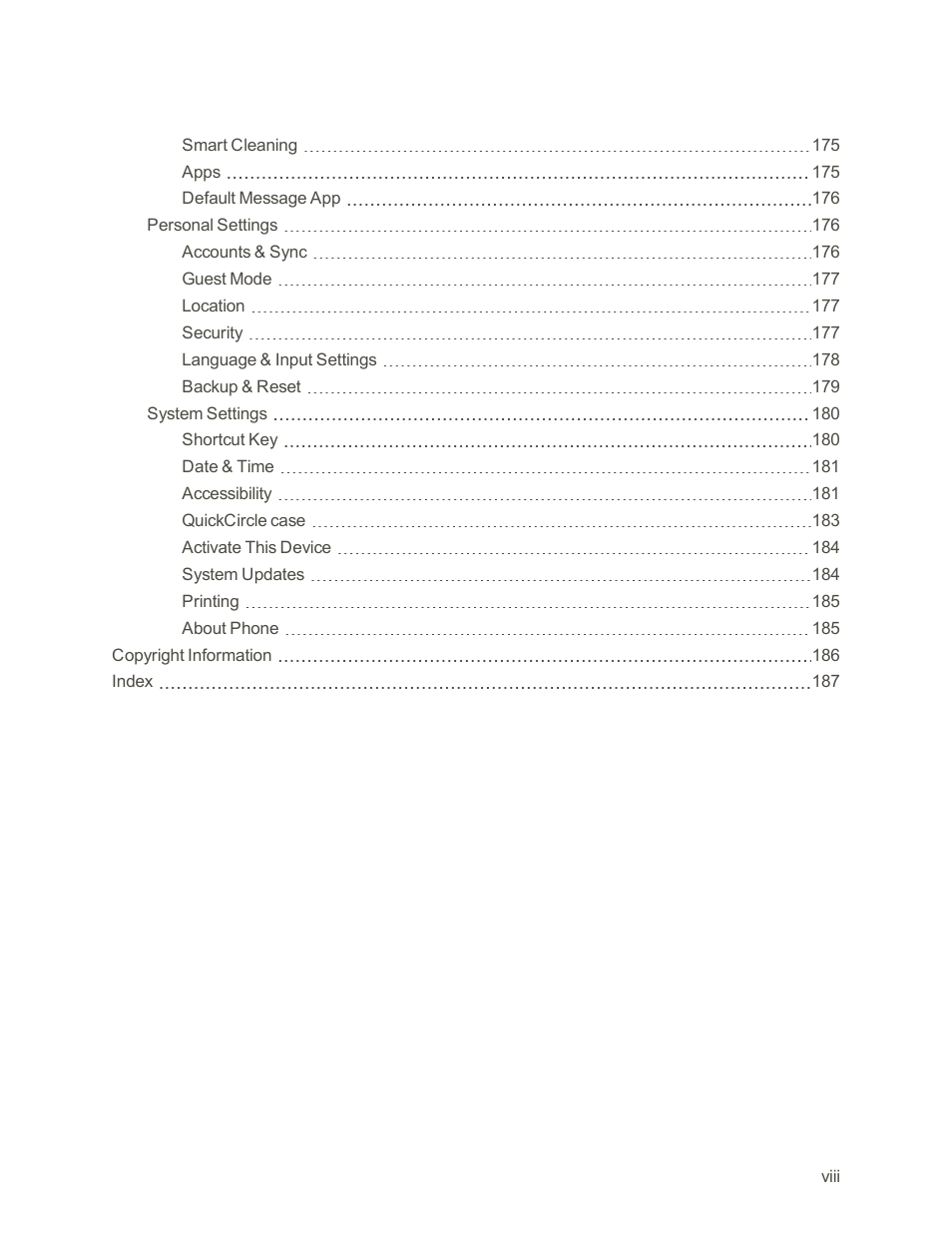 LG G3 Vigor User Manual | Page 9 / 199