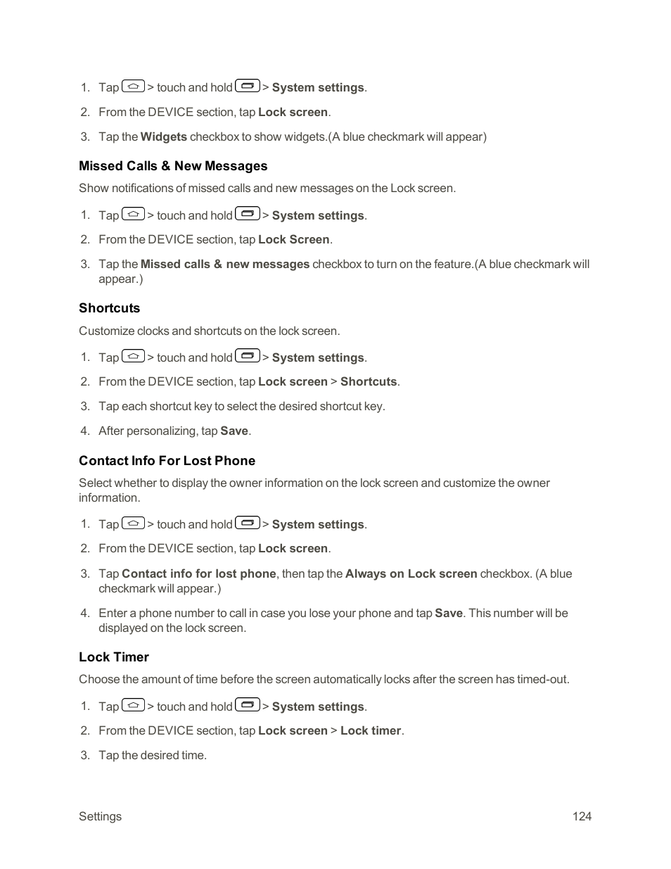 LG Tribute User Manual | Page 132 / 148