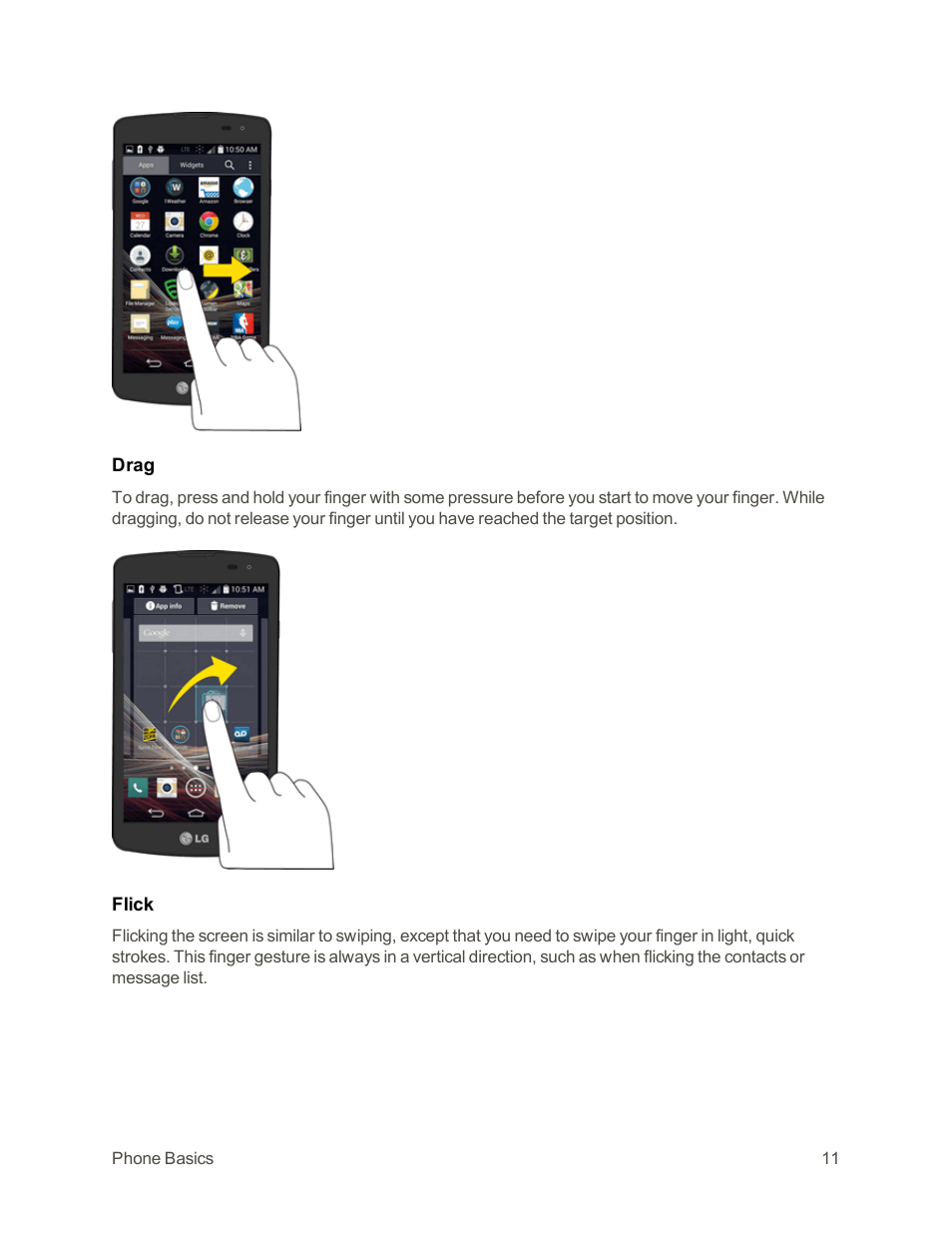 LG Tribute User Manual | Page 19 / 148