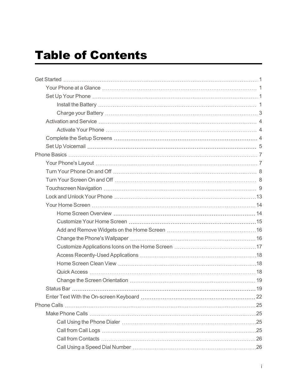 LG Tribute User Manual | Page 2 / 148