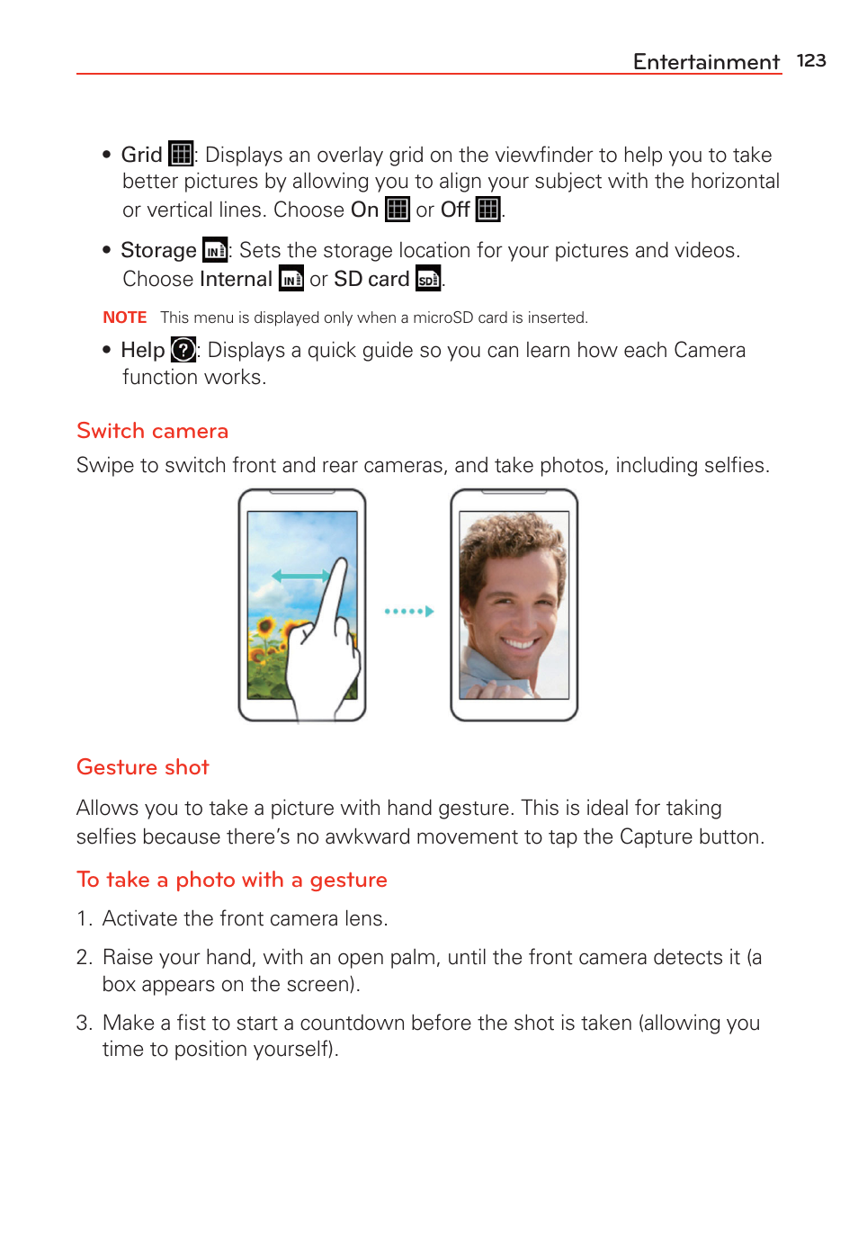 LG G Vista User Manual | Page 125 / 243