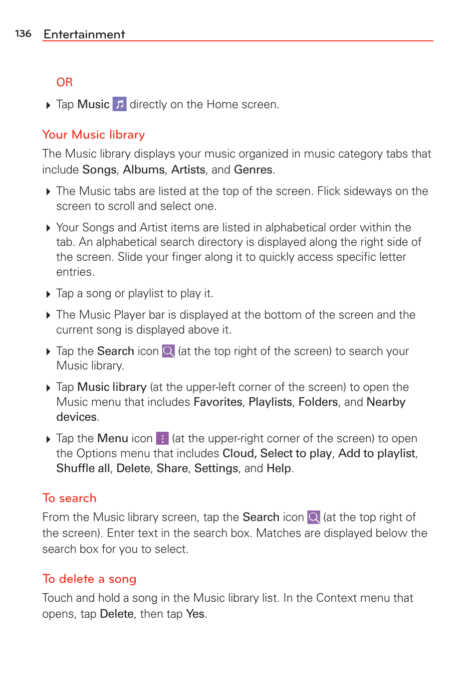 LG G Vista User Manual | Page 138 / 243