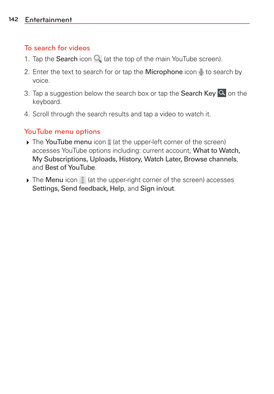 LG G Vista User Manual | Page 144 / 243