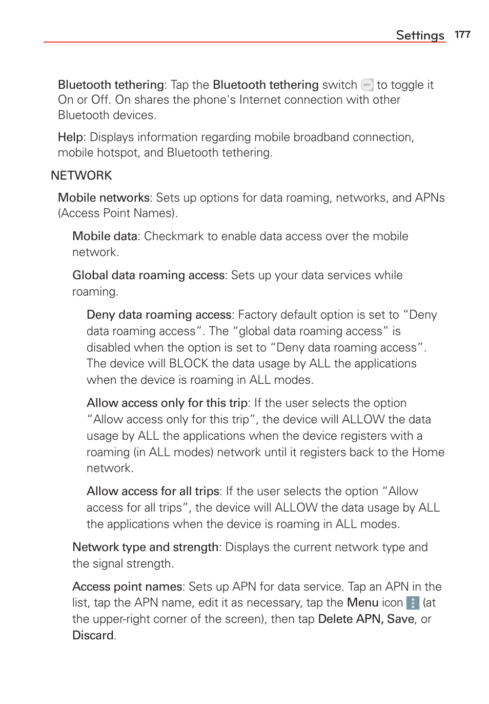 LG G Vista User Manual | Page 179 / 243