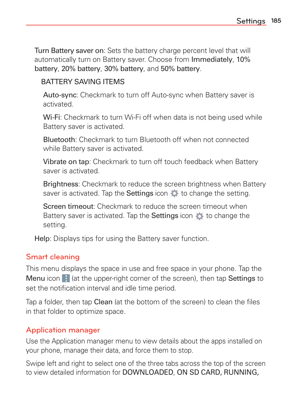 LG G Vista User Manual | Page 187 / 243
