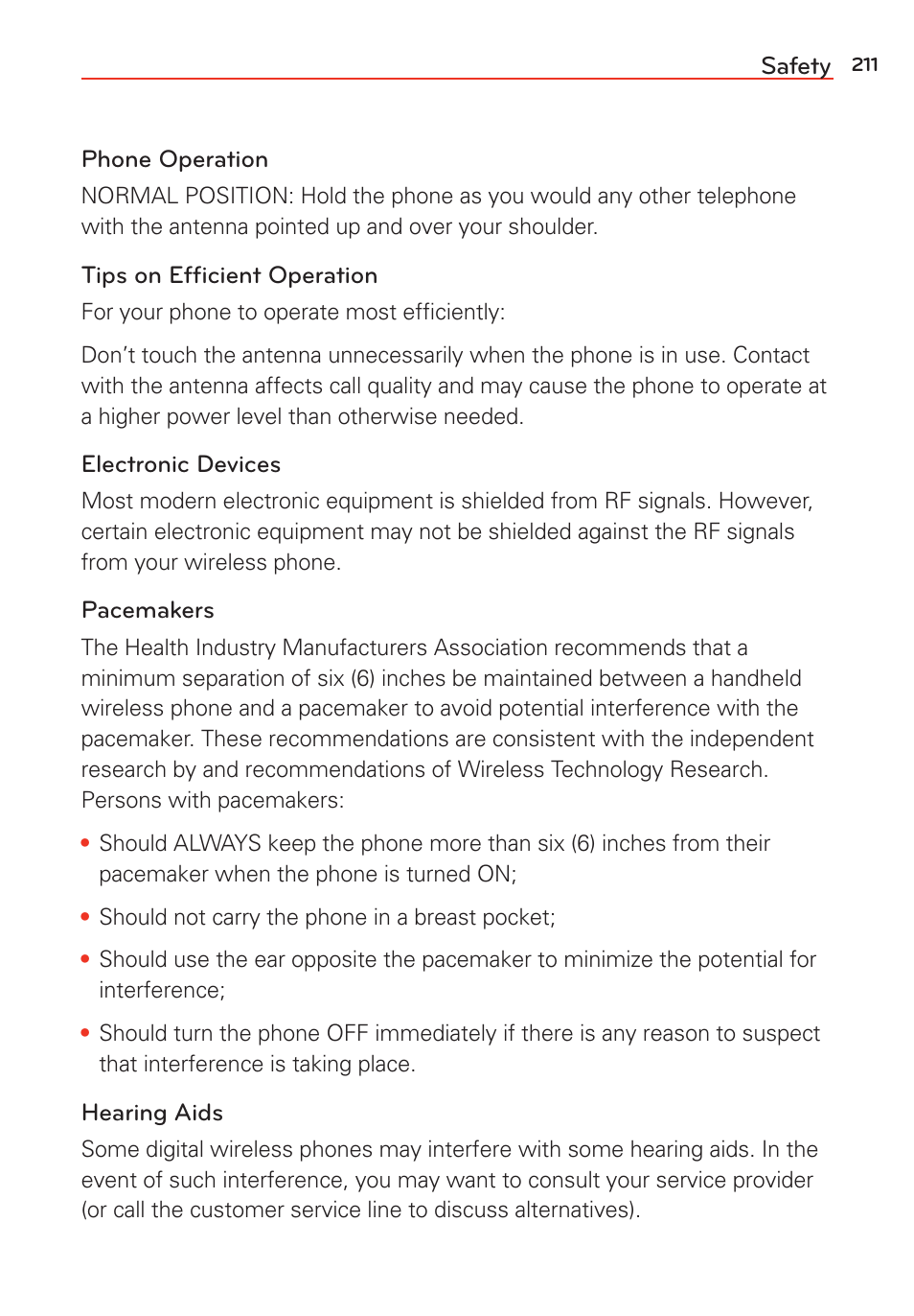 LG G Vista User Manual | Page 213 / 243