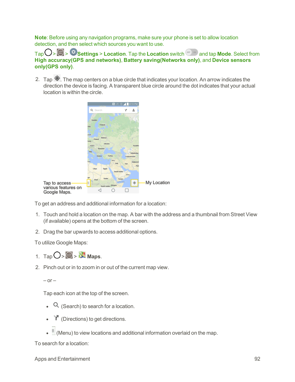 LG G3 User Manual | Page 101 / 187