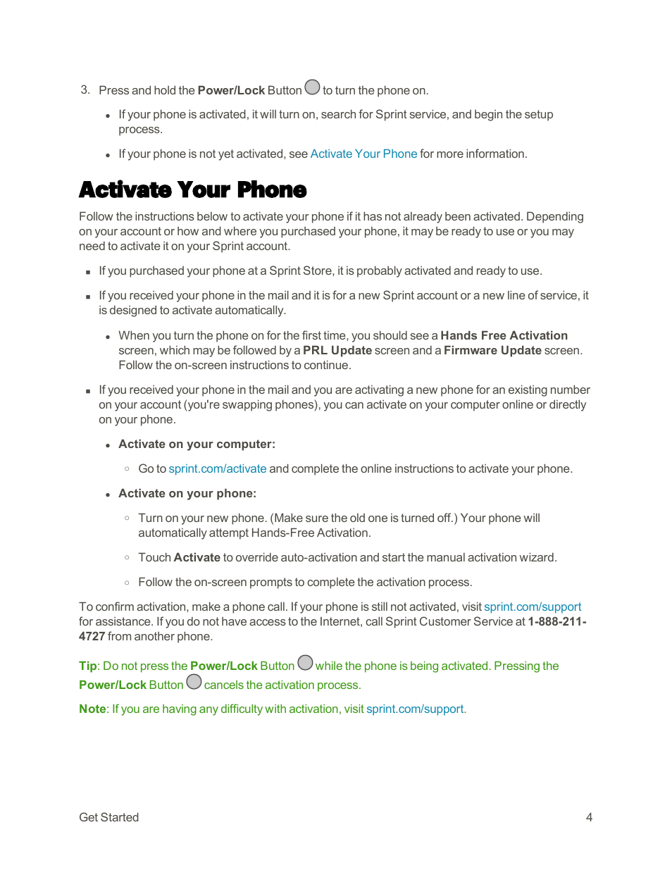 Activate your phone | LG G3 User Manual | Page 13 / 187