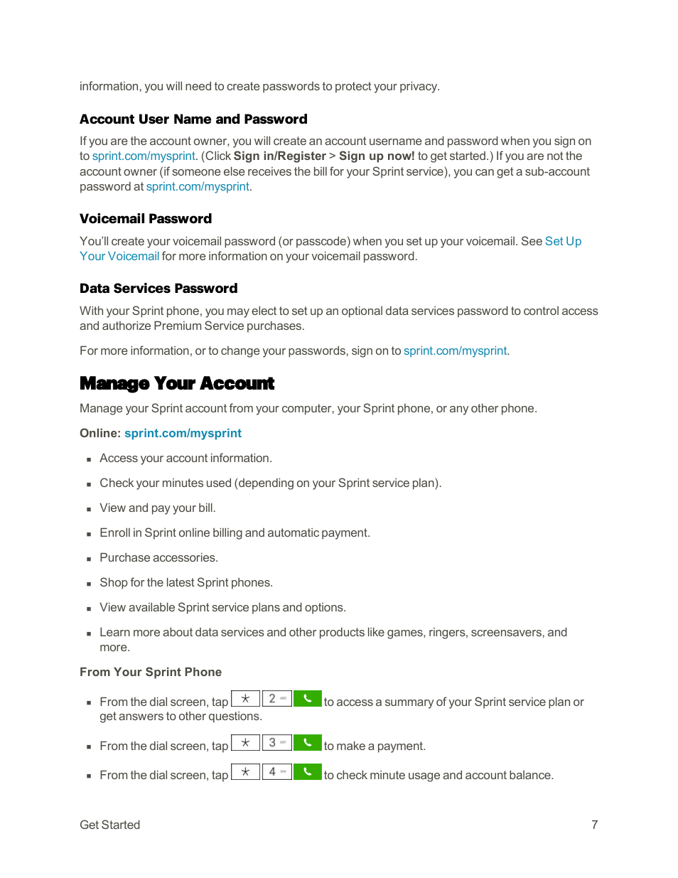 Manage your account | LG G3 User Manual | Page 16 / 187