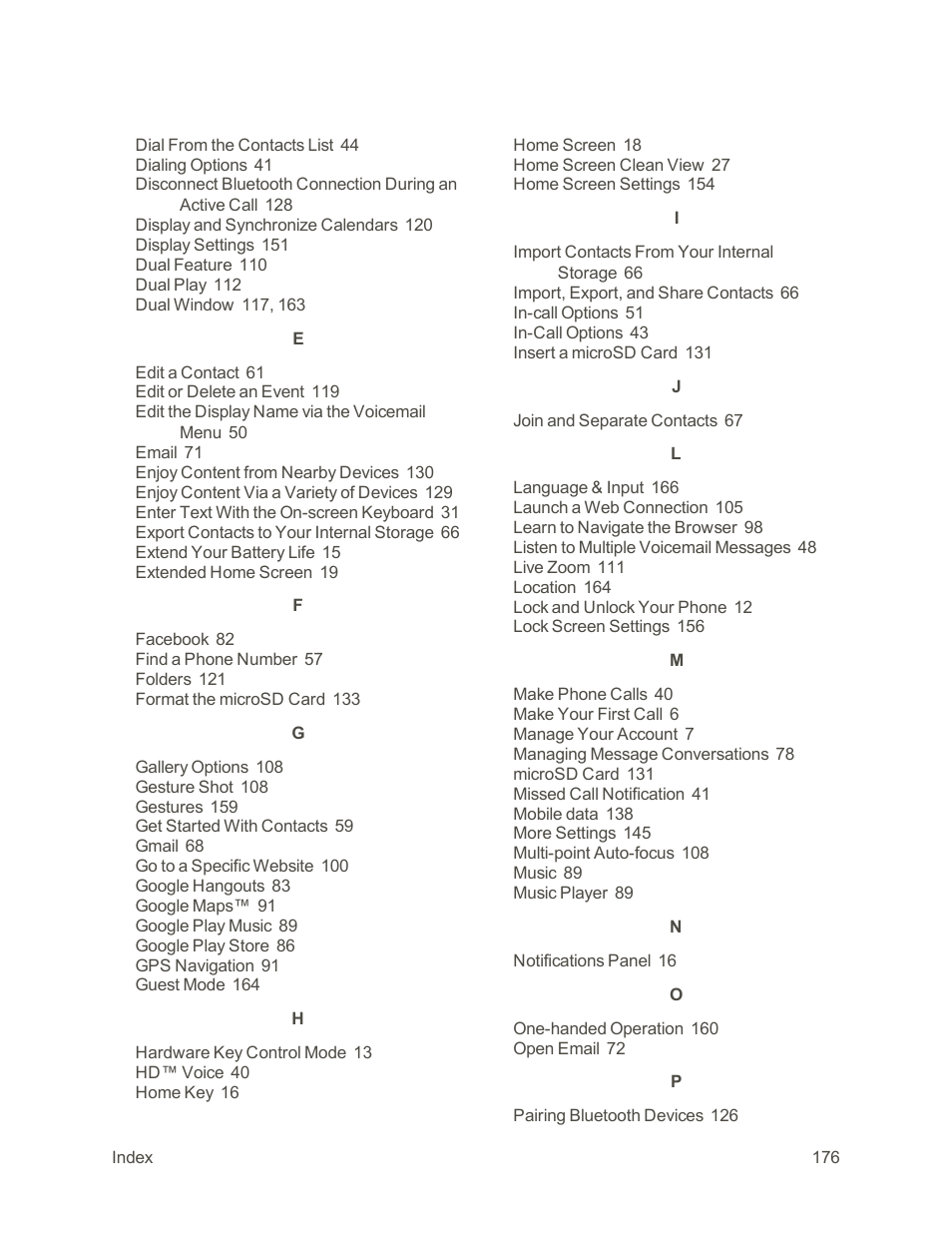 LG G3 User Manual | Page 185 / 187