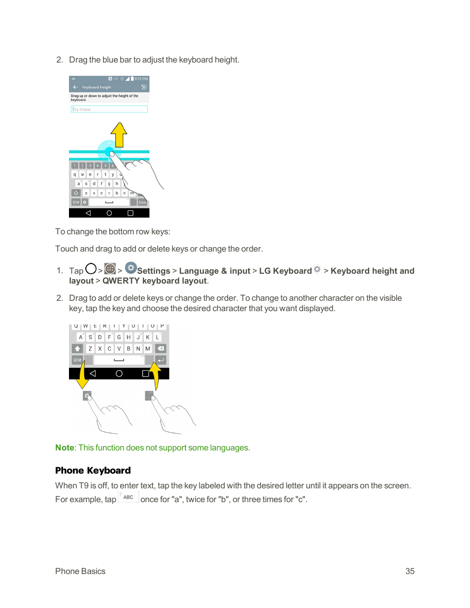 LG G3 User Manual | Page 44 / 187