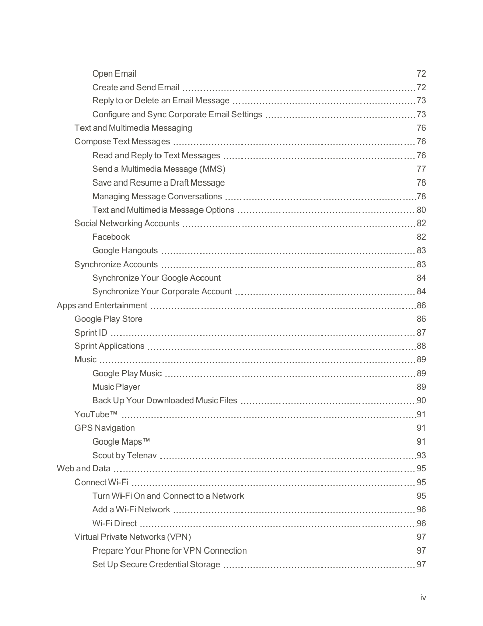 LG G3 User Manual | Page 5 / 187