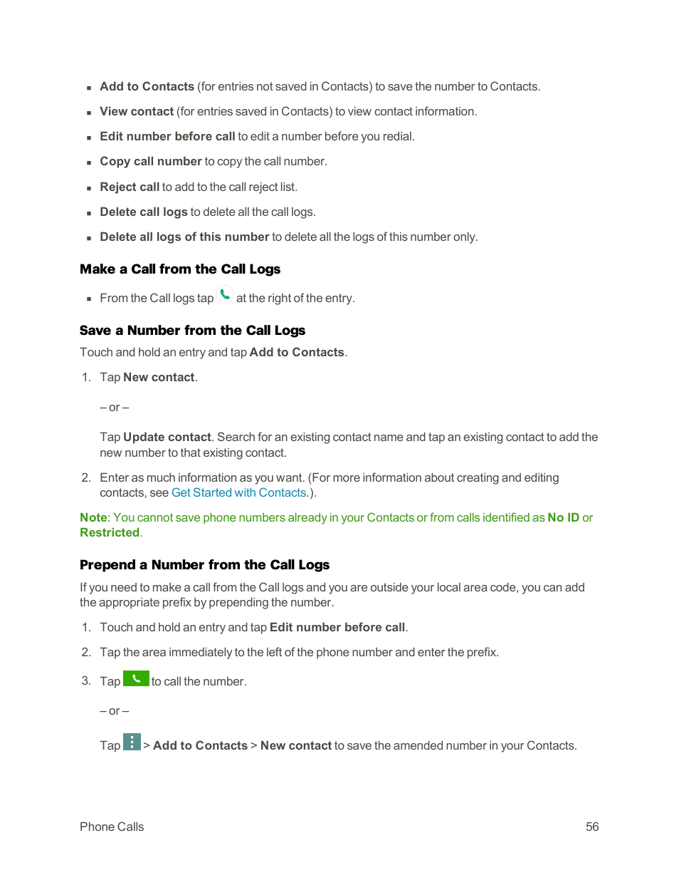 LG G3 User Manual | Page 65 / 187