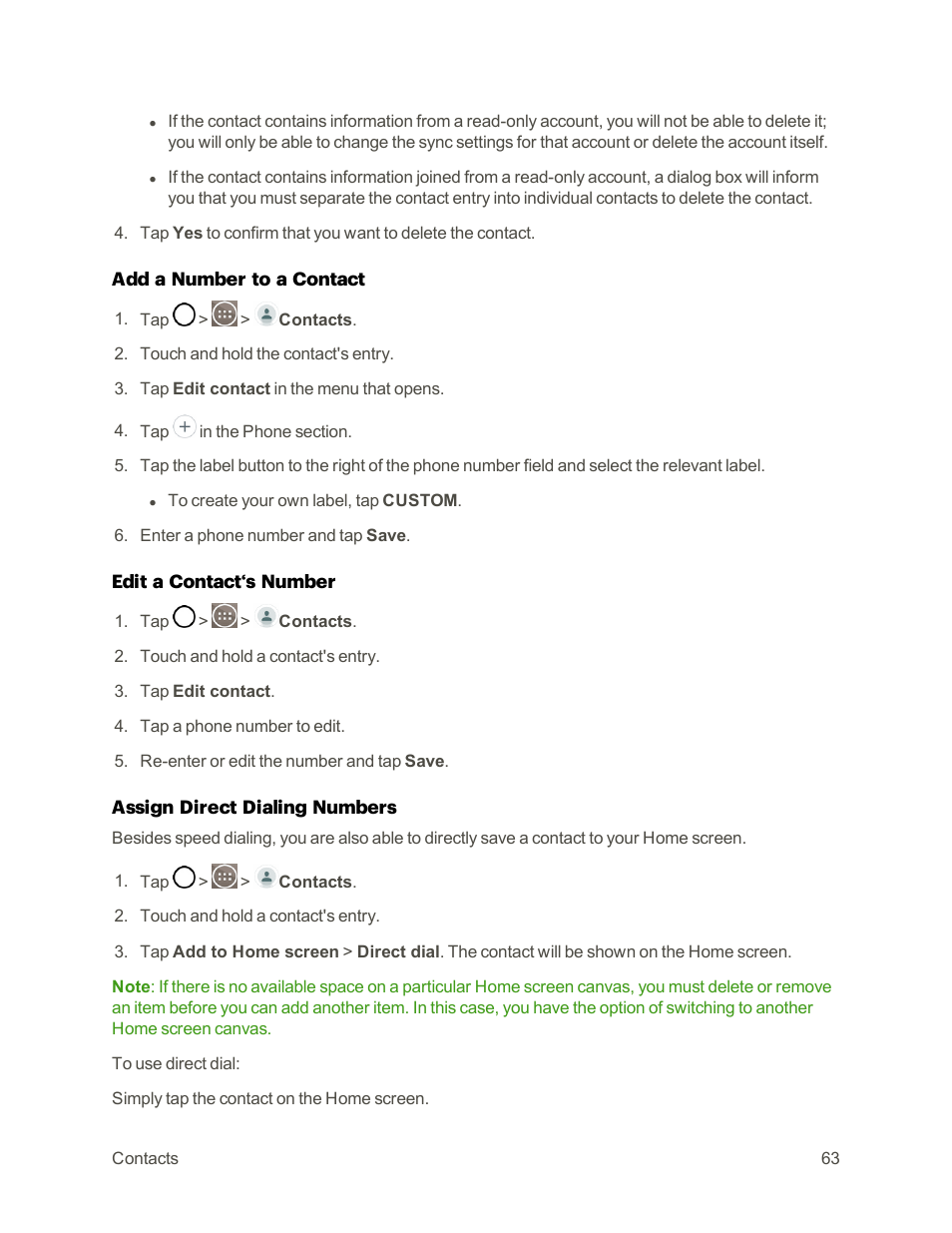 LG G3 User Manual | Page 72 / 187