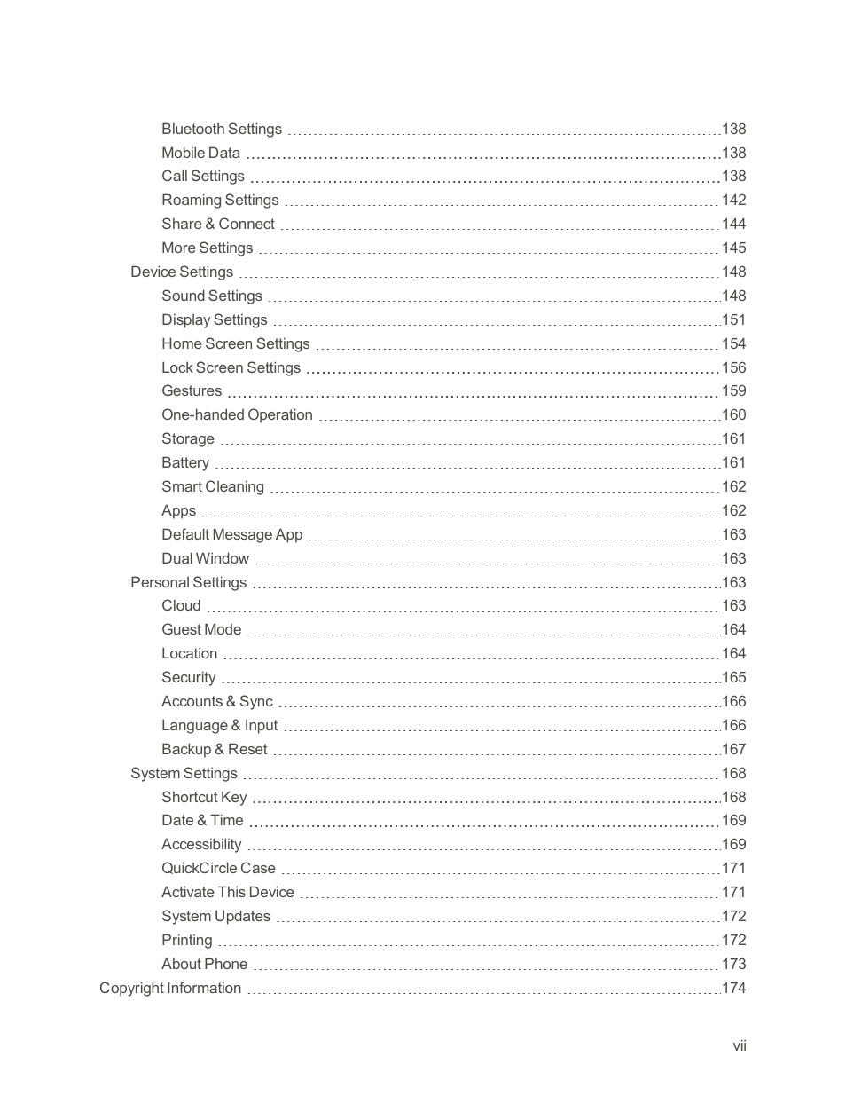 LG G3 User Manual | Page 8 / 187