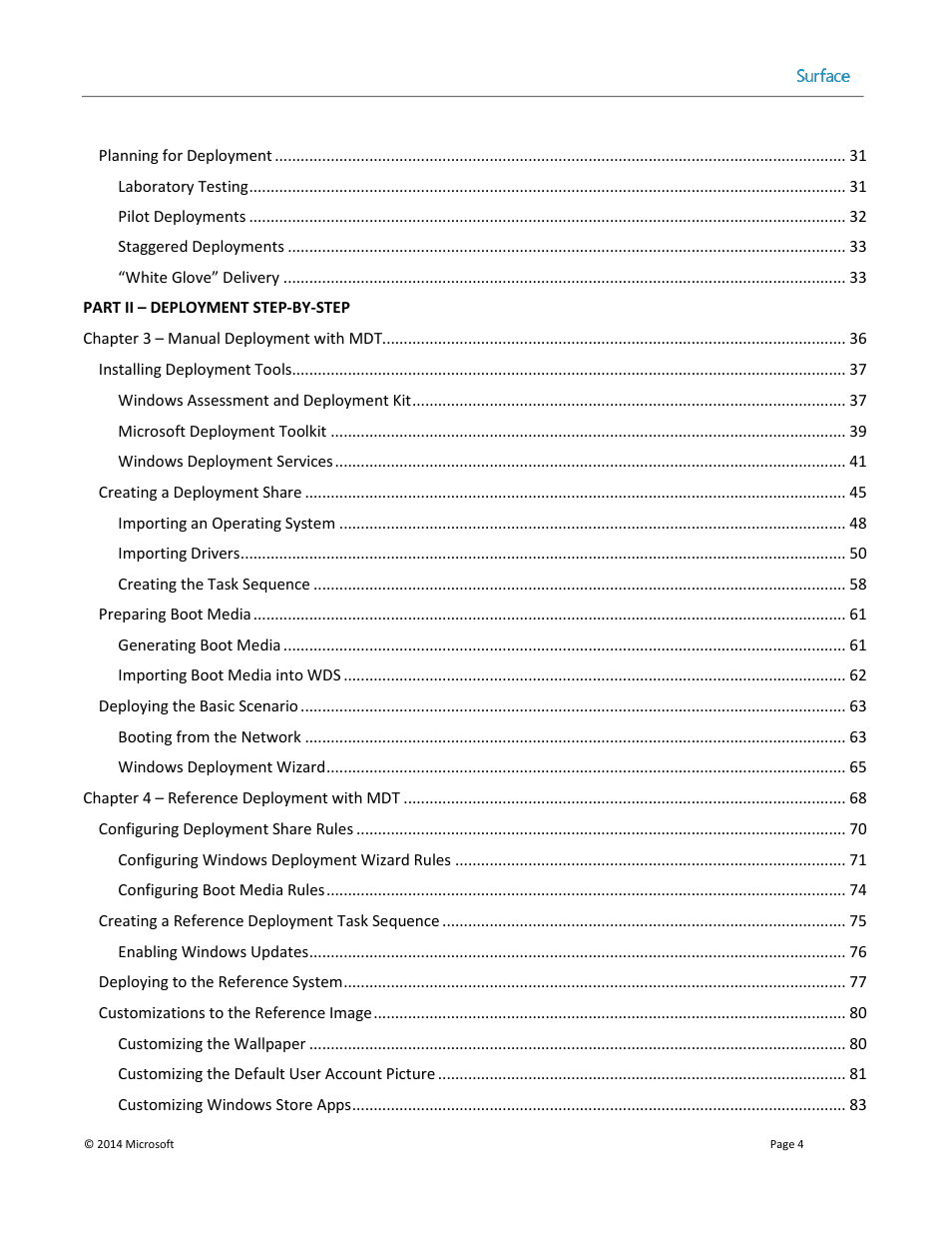 Microsoft Surface 3 User Manual | Page 4 / 166