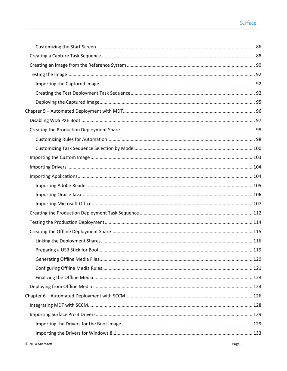 Microsoft Surface 3 User Manual | Page 5 / 166