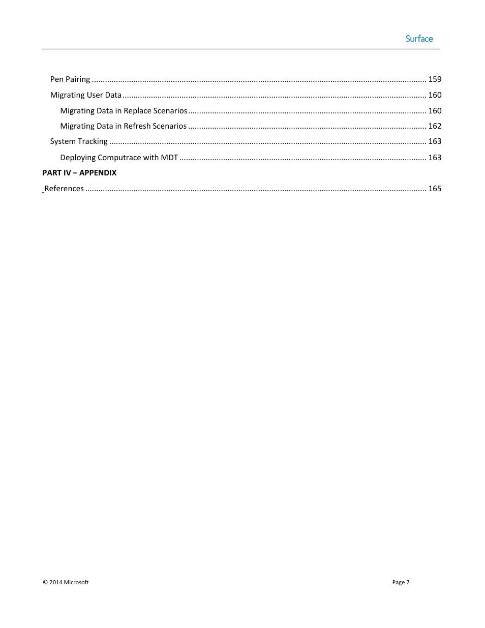 Microsoft Surface 3 User Manual | Page 7 / 166