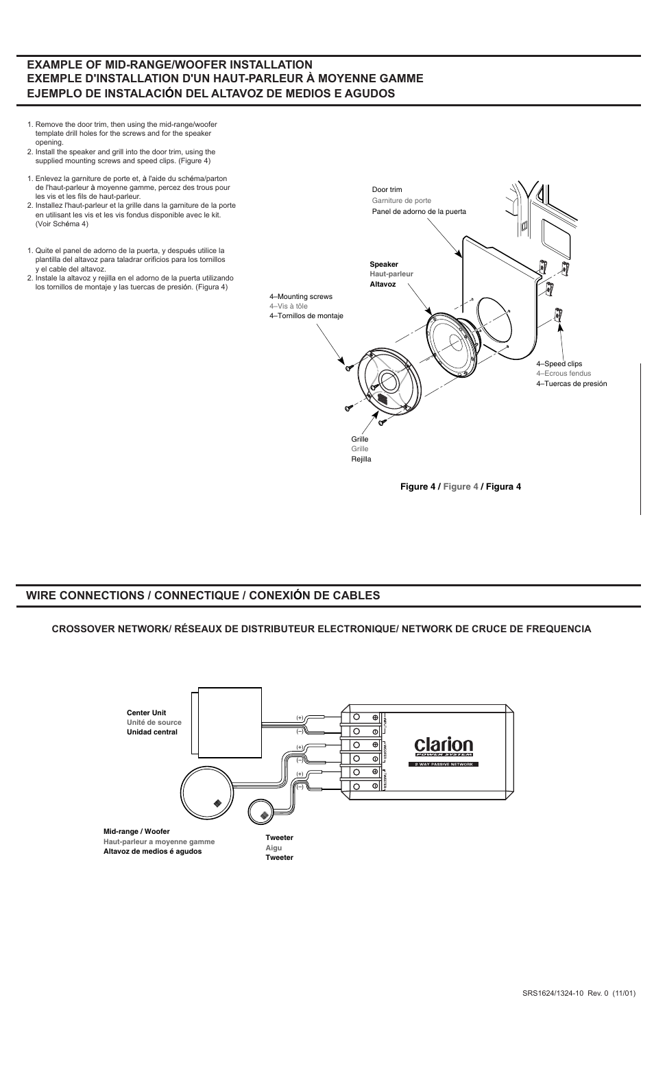 Clarion SRS1684 User Manual | Page 2 / 2