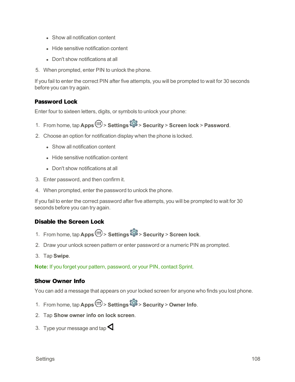 Motorola moto E User Manual | Page 116 / 171