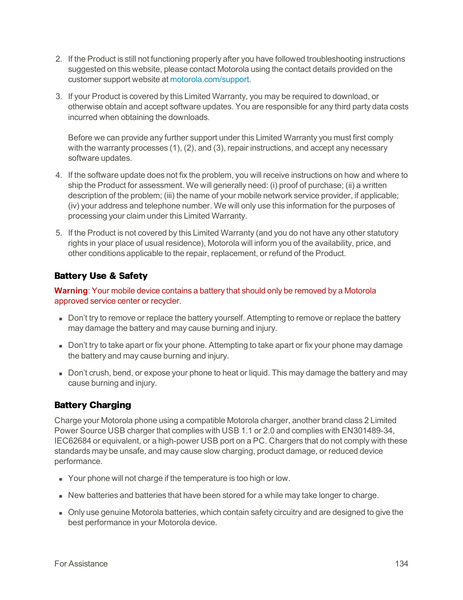 Motorola moto E User Manual | Page 142 / 171