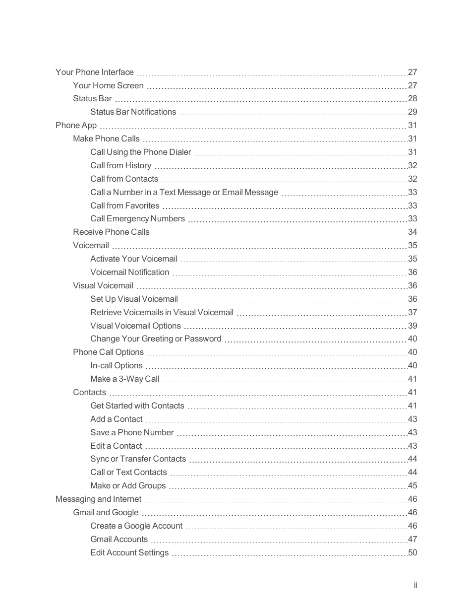 Motorola moto E User Manual | Page 3 / 171
