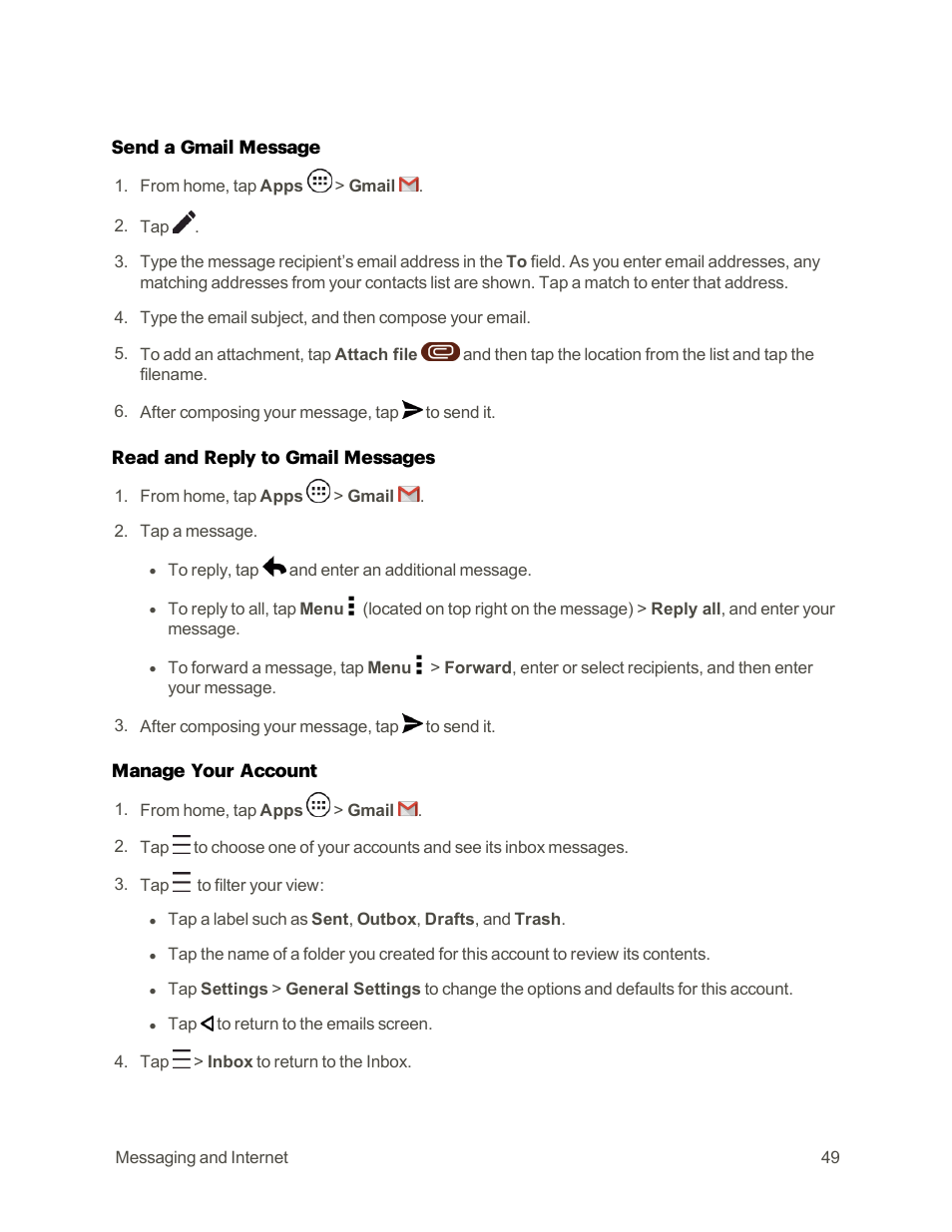 Motorola moto E User Manual | Page 57 / 171