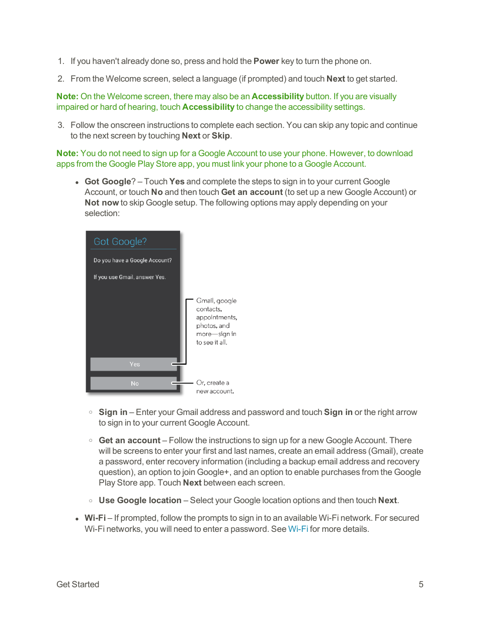 Motorola moto G User Manual | Page 12 / 134