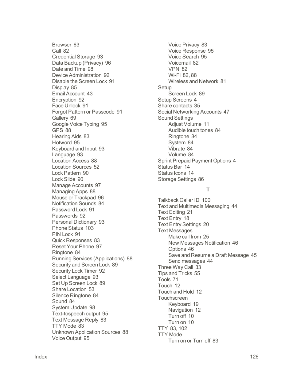 Motorola moto G User Manual | Page 133 / 134