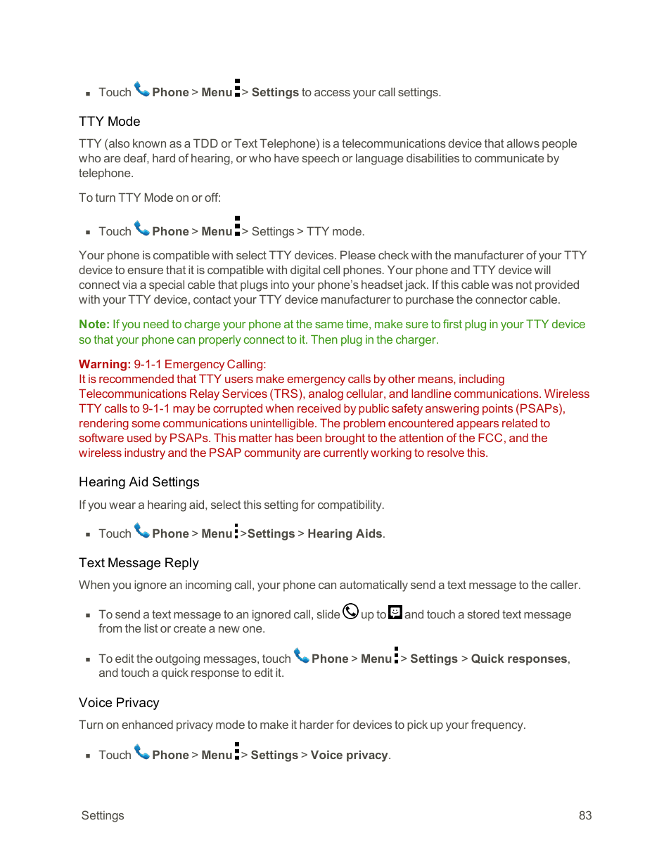 Motorola moto G User Manual | Page 90 / 134
