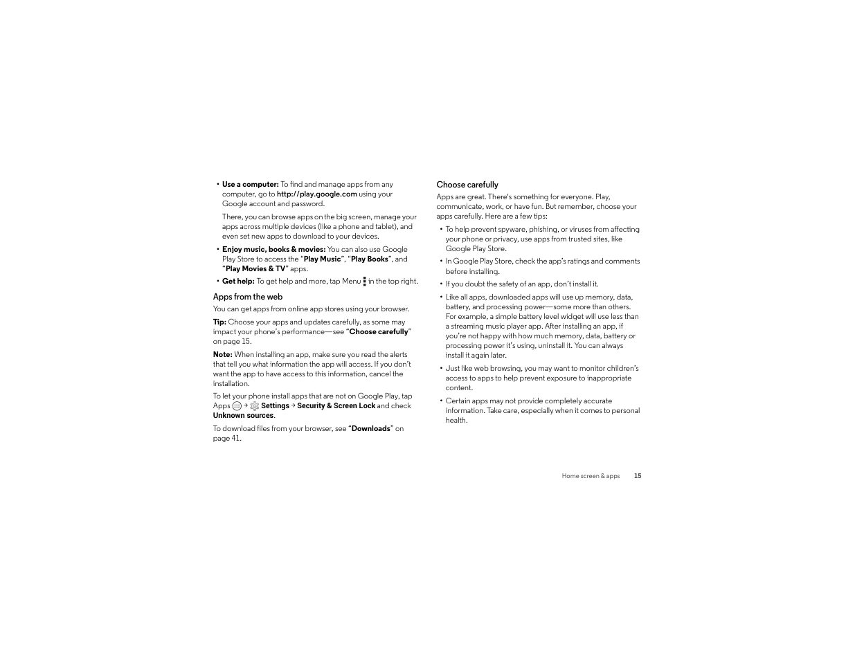 Motorola Droid Turbo User Manual | Page 17 / 74