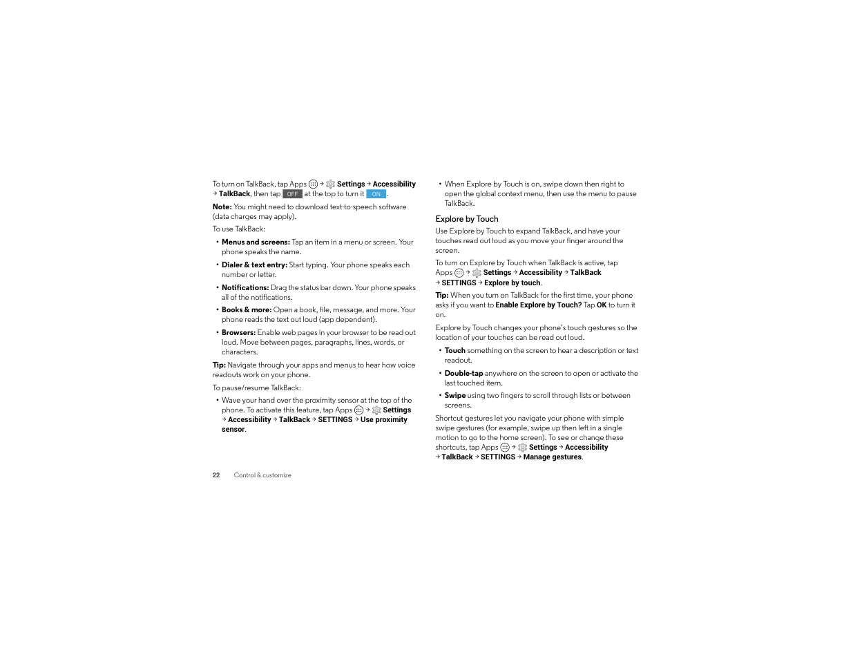 Motorola Droid Turbo User Manual | Page 24 / 74