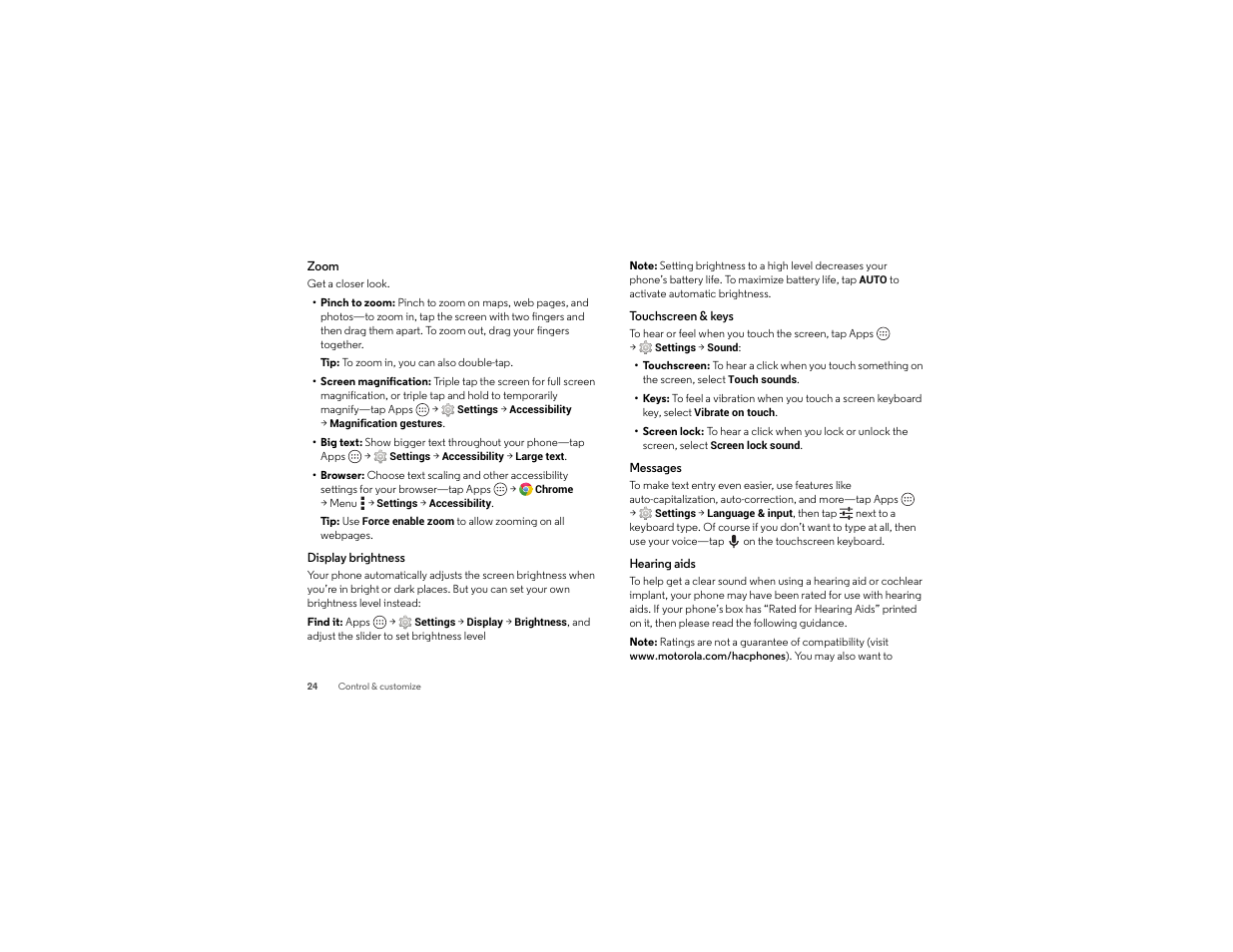 Motorola Droid Turbo User Manual | Page 26 / 74