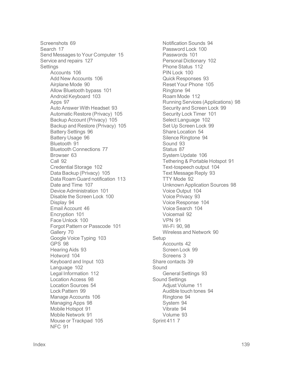 Motorola moto x User Manual | Page 148 / 149