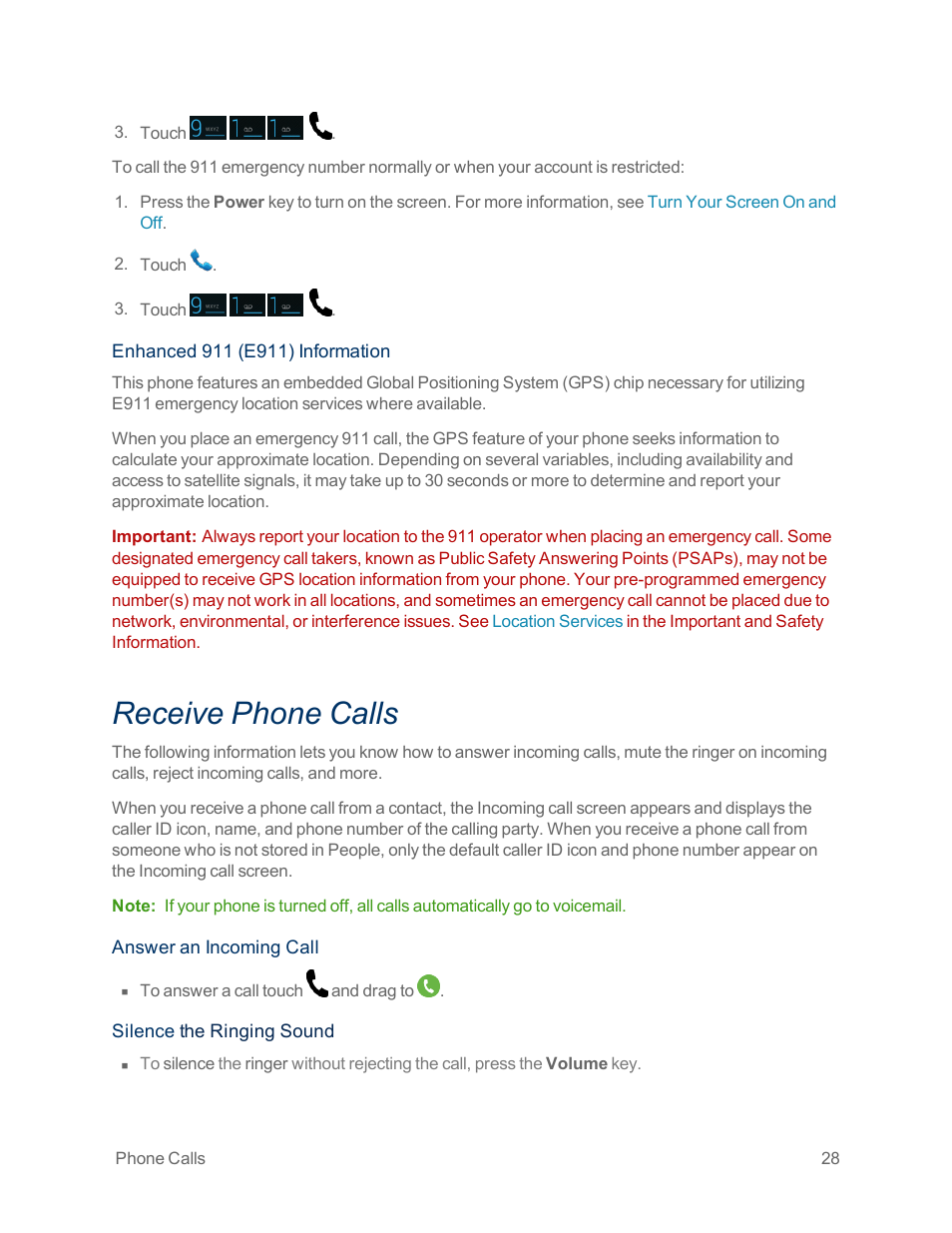 Receive phone calls | Motorola moto x User Manual | Page 37 / 149