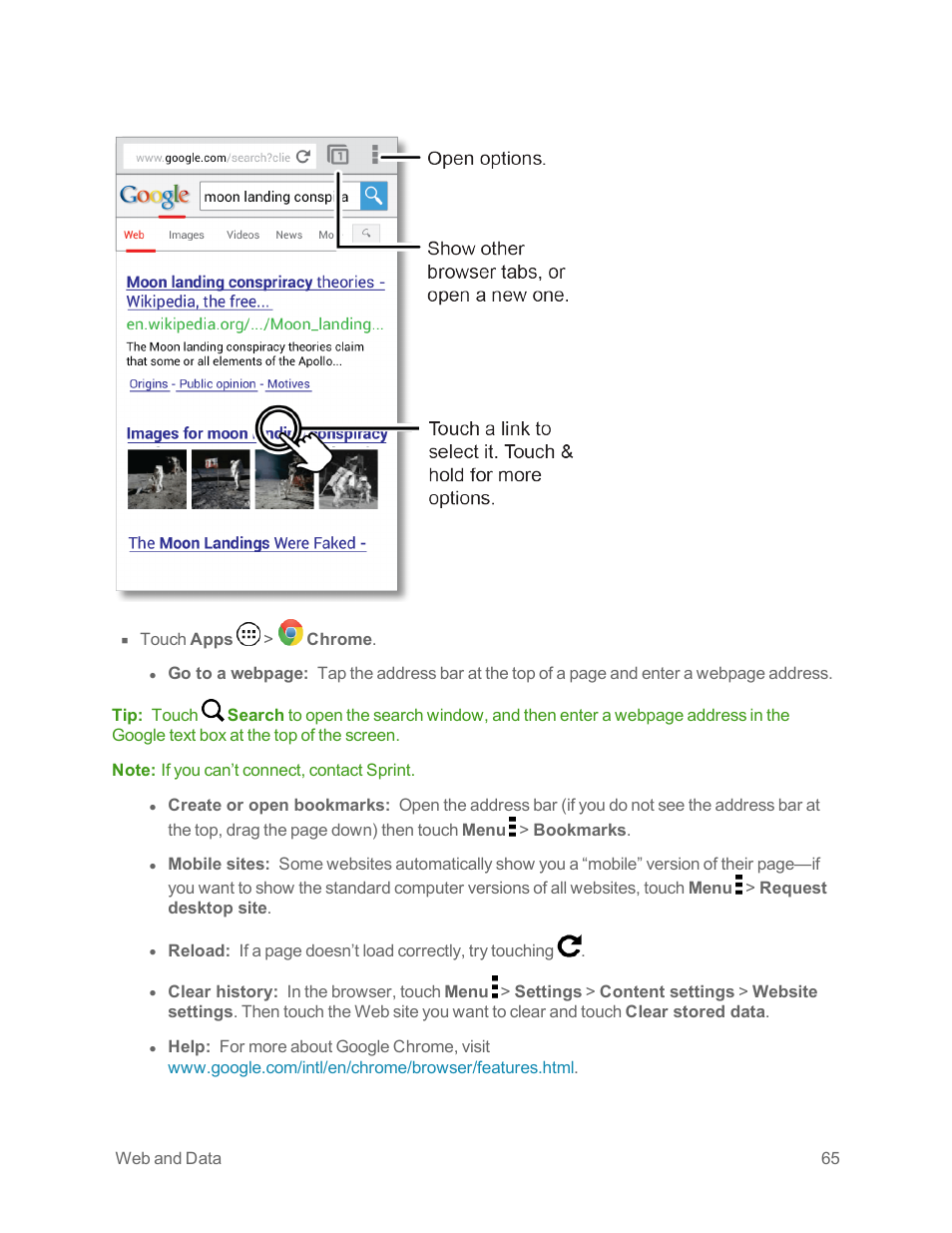 Motorola moto x User Manual | Page 74 / 149