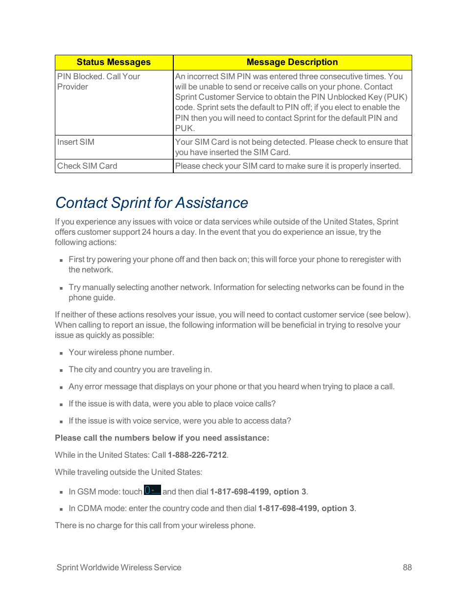 Contact sprint for assistance | Motorola moto x User Manual | Page 97 / 149