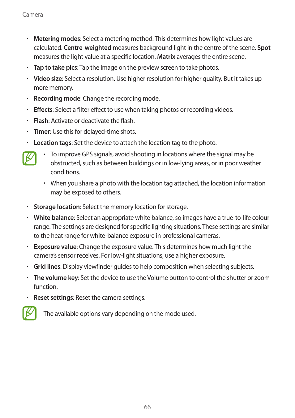 Samsung Galaxy Grand Prime User Manual | Page 66 / 131