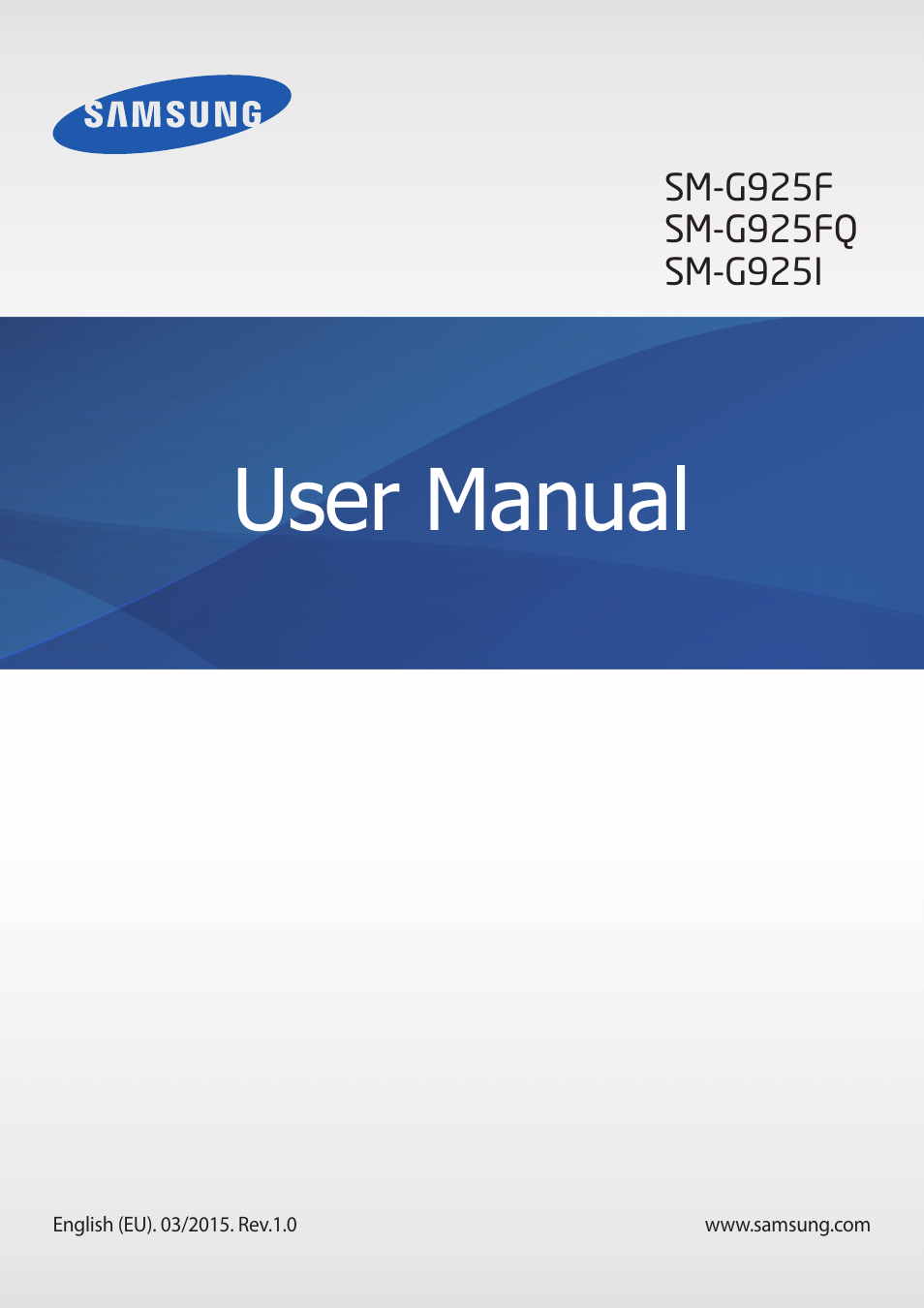 Samsung Galaxy S6 Edge User Manual | 145 pages