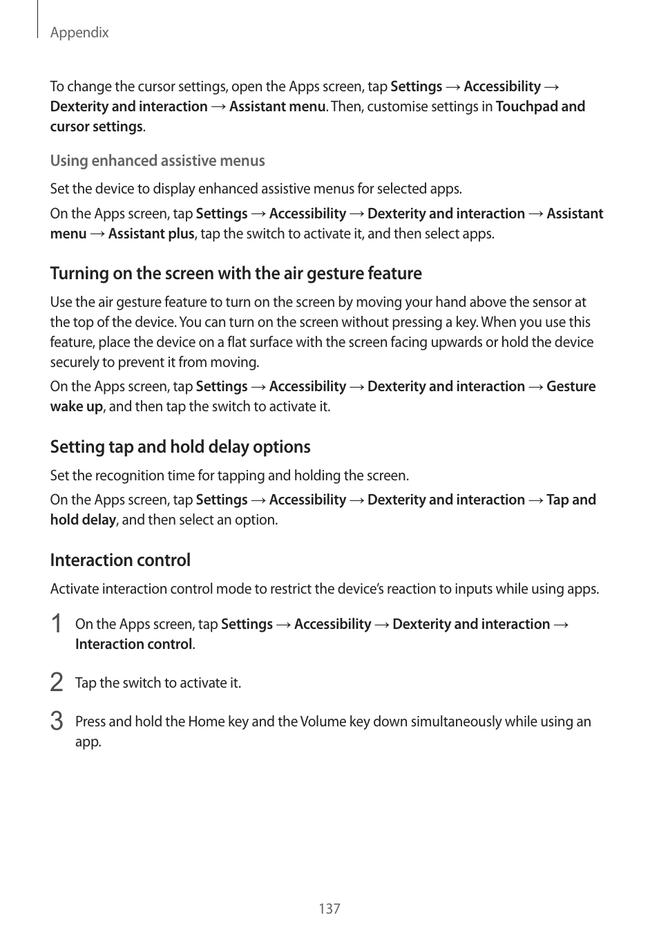Samsung Galaxy S6 Edge User Manual | Page 137 / 145