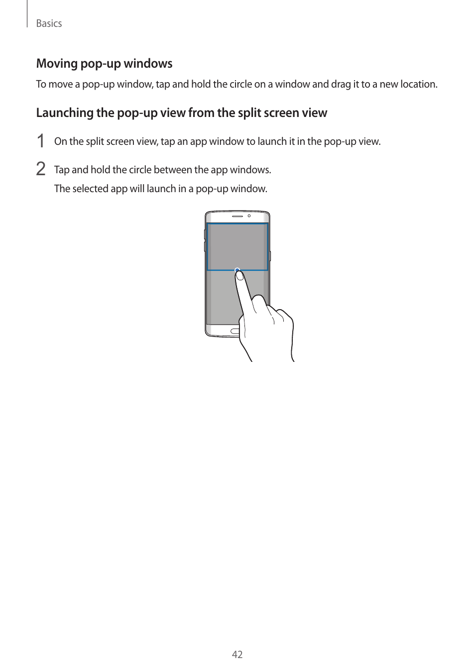 Samsung Galaxy S6 Edge User Manual | Page 42 / 145