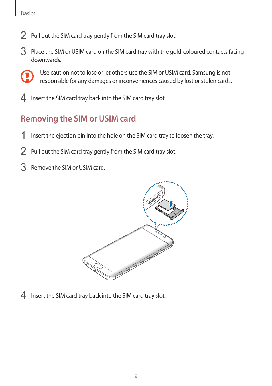 Samsung Galaxy S6 Edge User Manual | Page 9 / 145